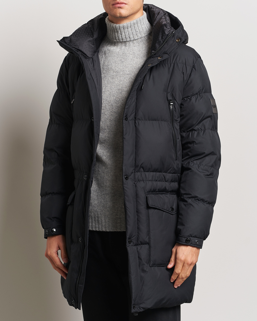 Herr | Jackor | BOSS BLACK | Condolo Puffer Parka Black