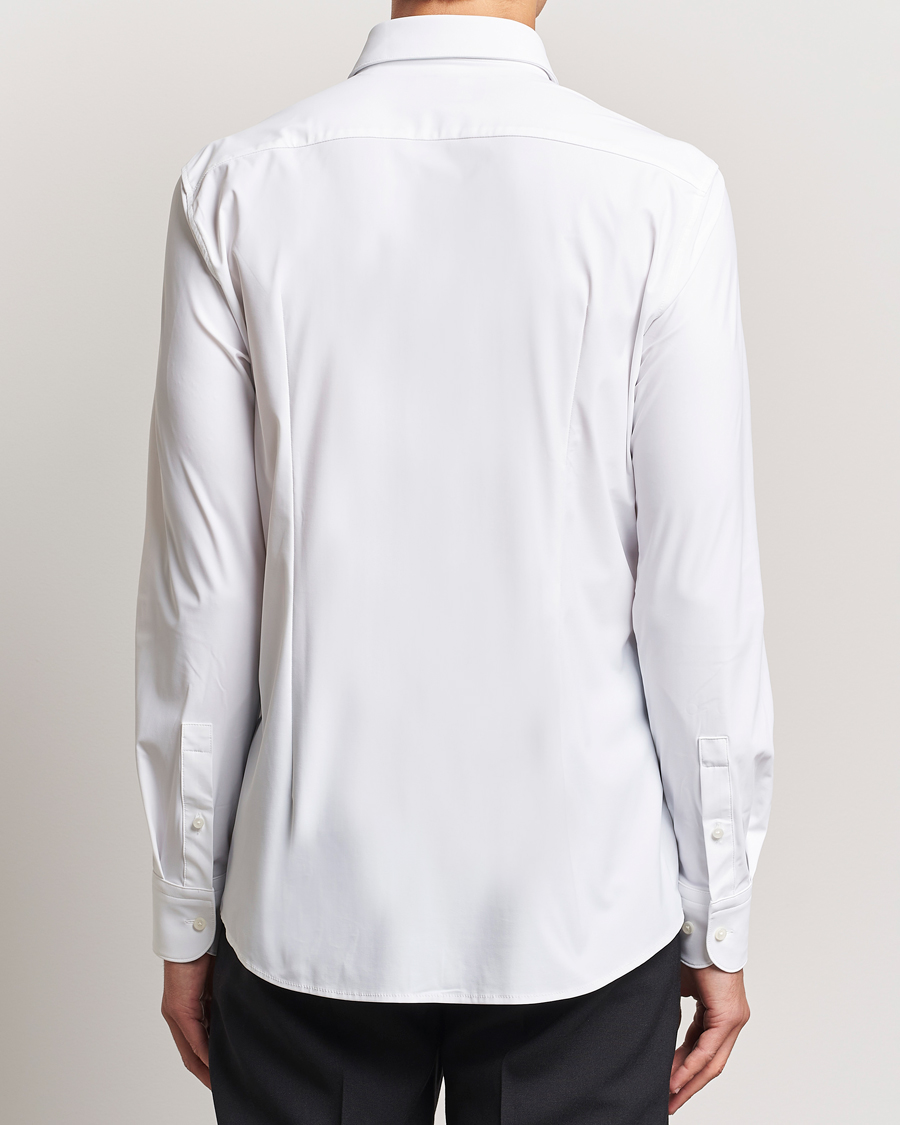 Herr | Skjortor | BOSS BLACK | Hank 4-Way Stretch Shirt White