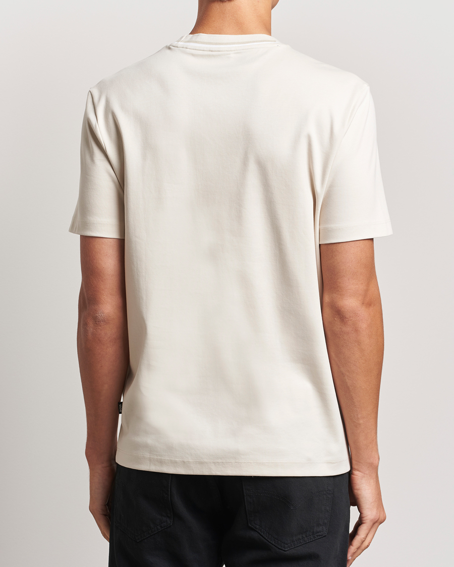 Herr | T-Shirts | BOSS BLACK | Thompson Crew Neck T-Shirt Open White