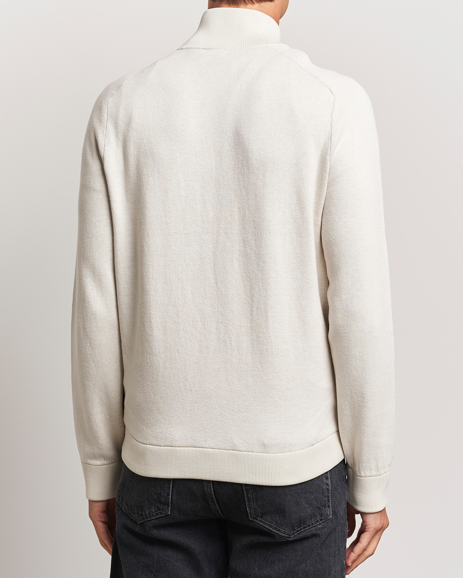 Herr | Jackor | BOSS BLACK | Esfero Hybrid Full Zip Open White