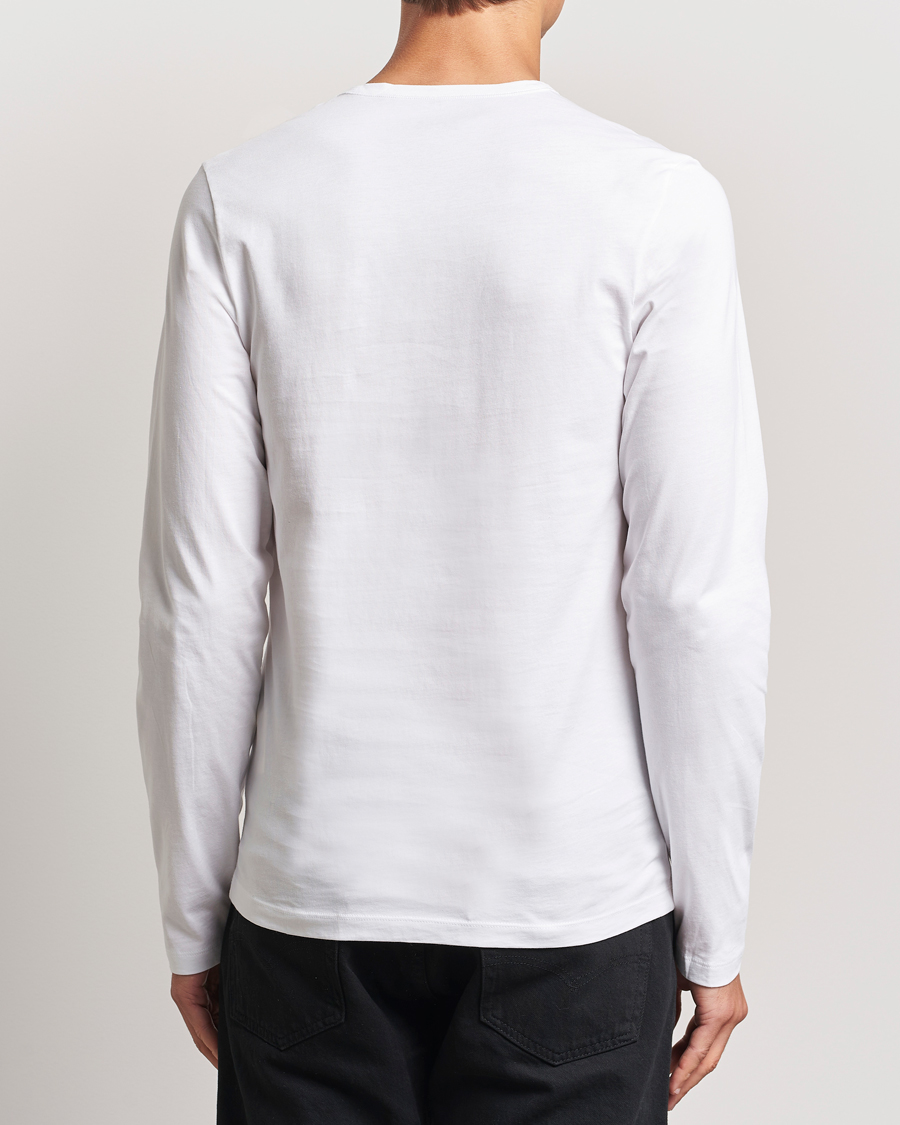 Herr | T-Shirts | BOSS BLACK | 3-Pack Long Sleeve T-Shirt White/Navy/Black