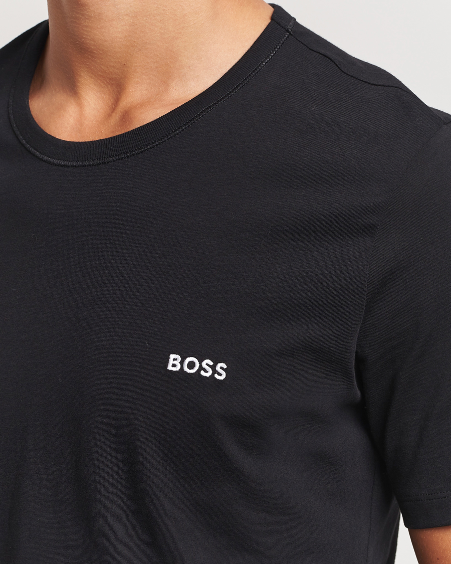 Herr | T-Shirts | BOSS BLACK | 3-Pack Crew Neck T-Shirt Beige/Black/Green