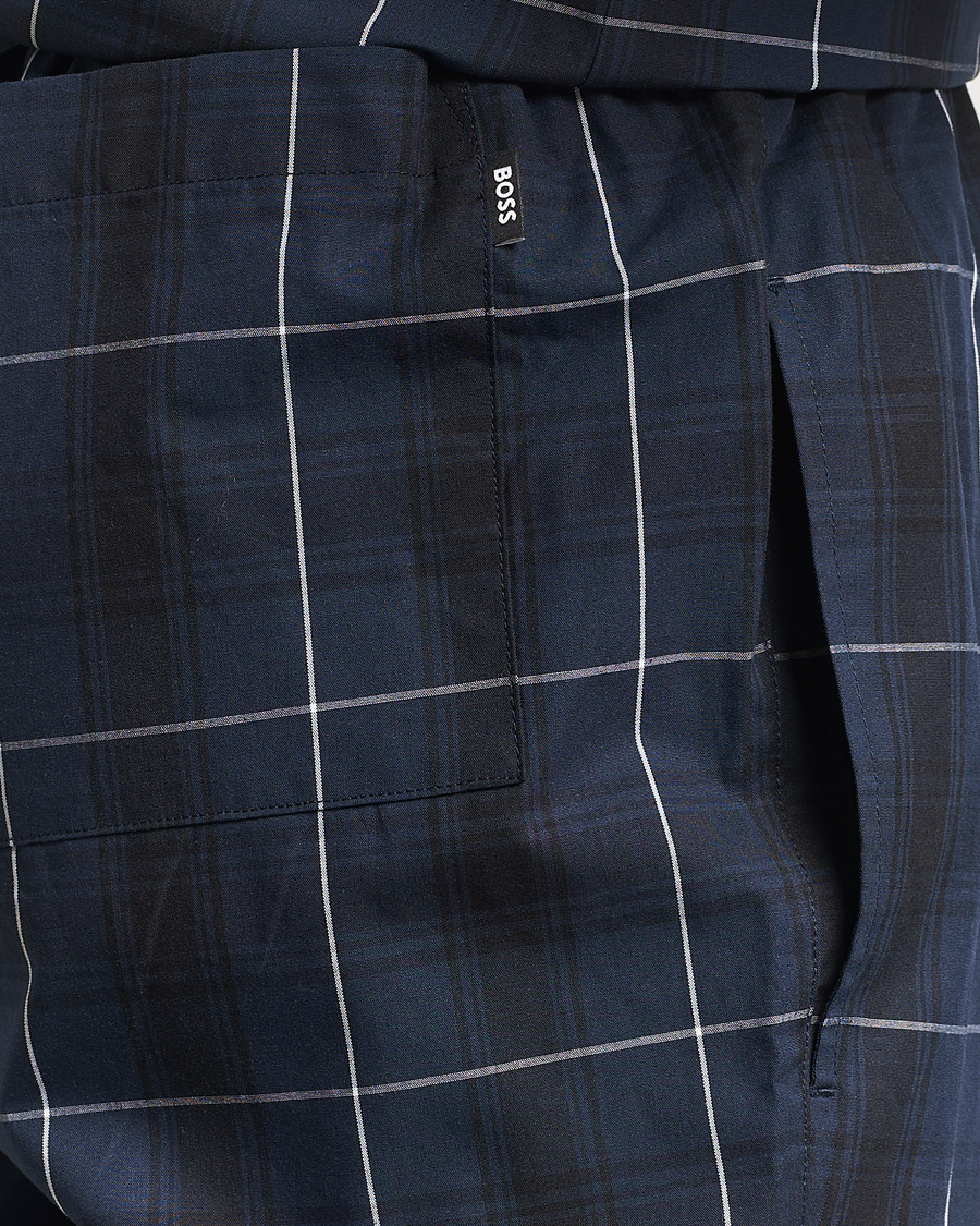 Herr | BOSS BLACK Urban Checked Pyjama Set Dark Blue | BOSS BLACK | Urban Checked Pyjama Set Dark Blue