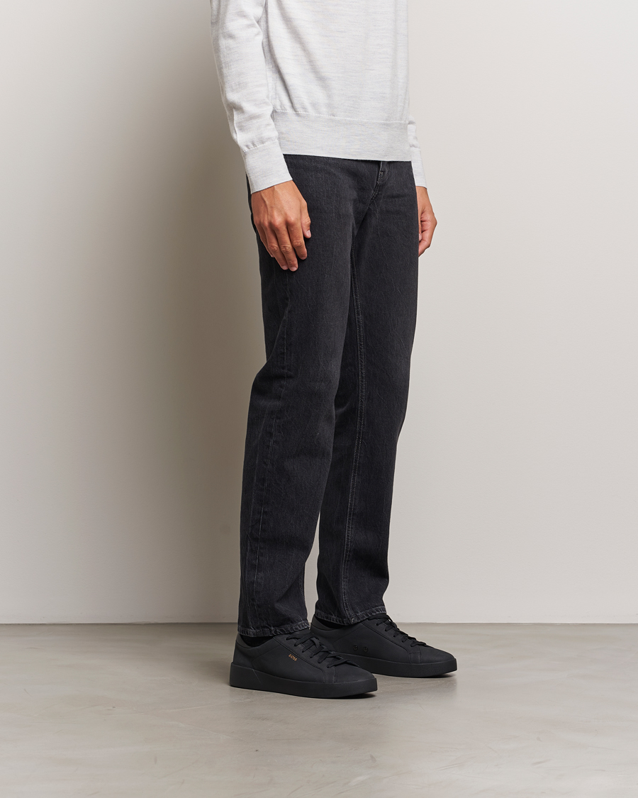 Herr | BOSS BLACK Belwar Leather Sneaker Black | BOSS BLACK | Belwar Leather Sneaker Black