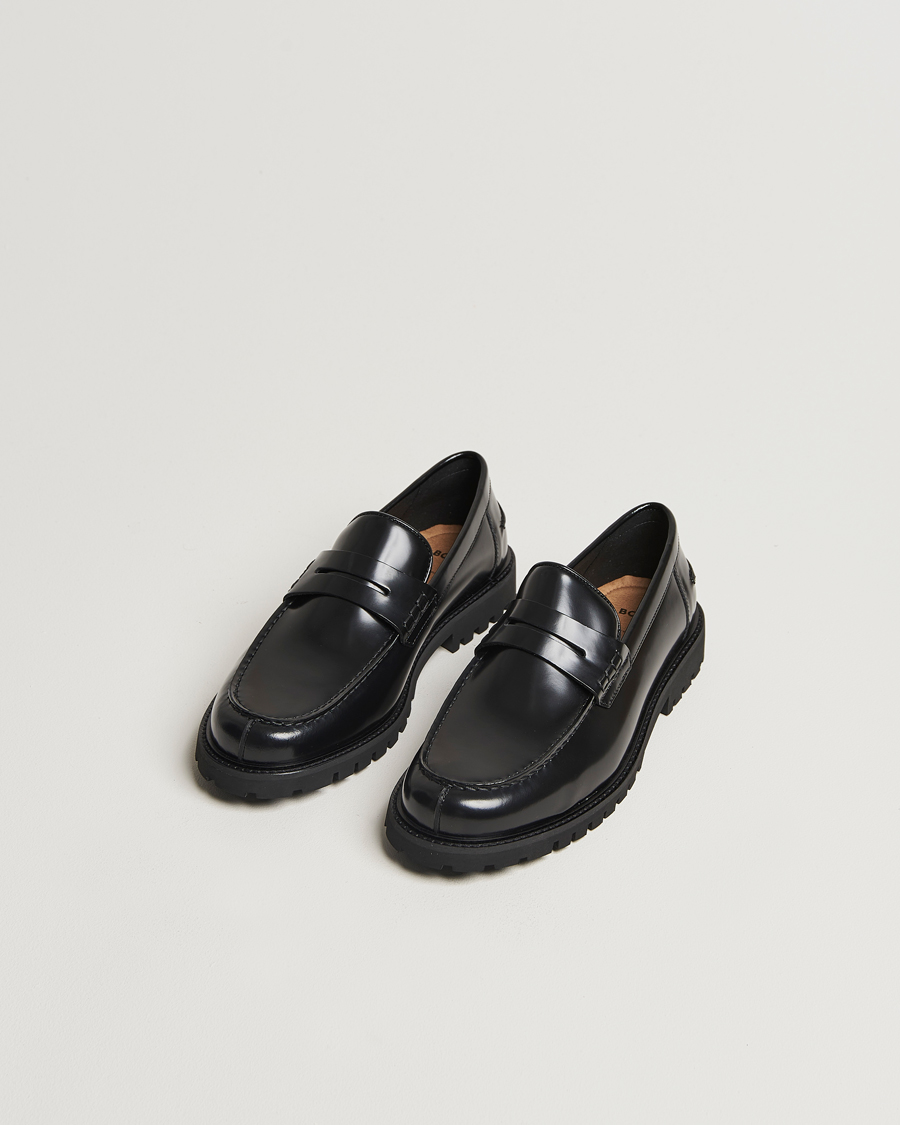 Herr | BOSS BLACK Richayl Leather Loafer Black | BOSS BLACK | Richayl Leather Loafer Black