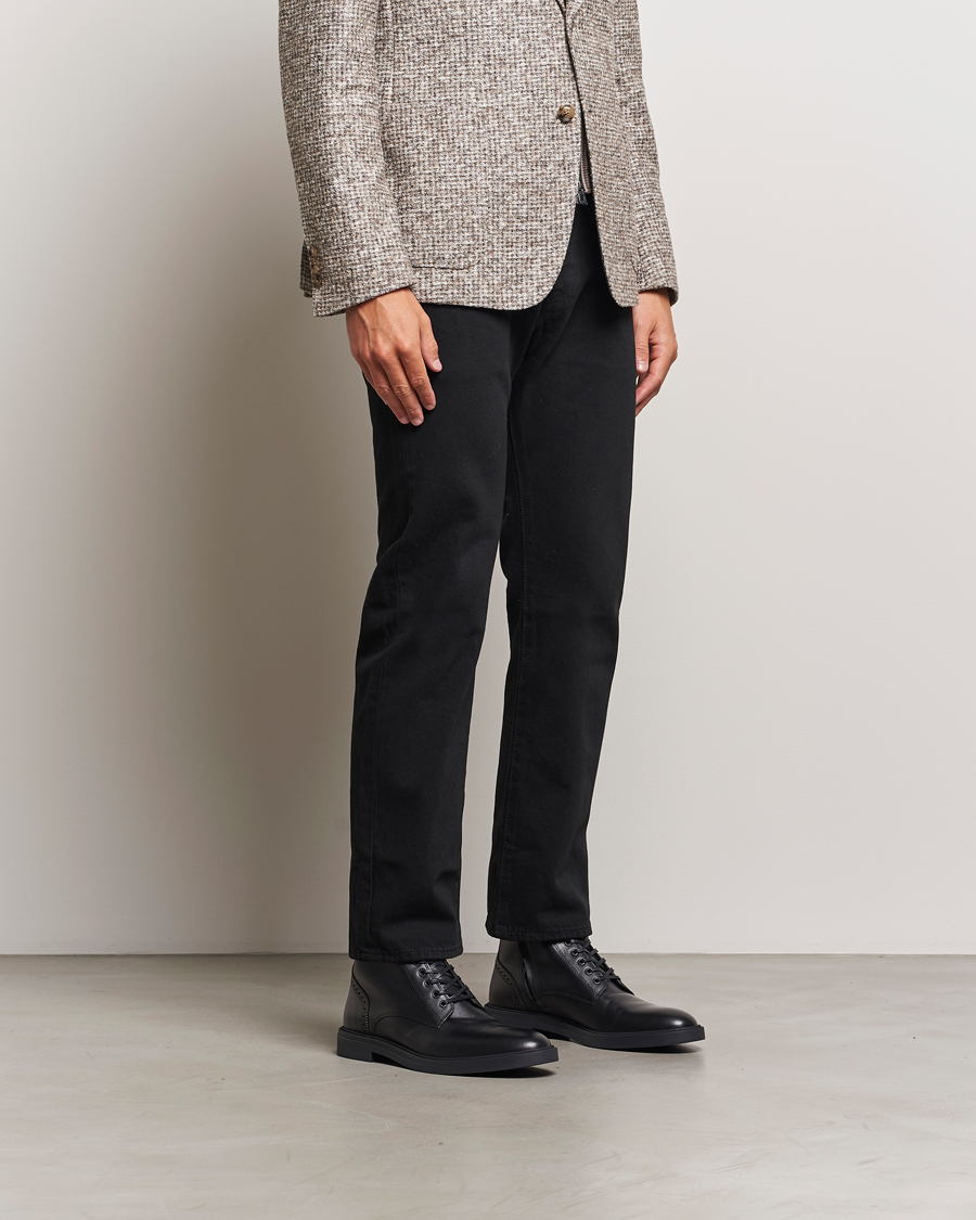 Herr | BOSS BLACK Calev Leather Boot Black | BOSS BLACK | Calev Leather Boot Black