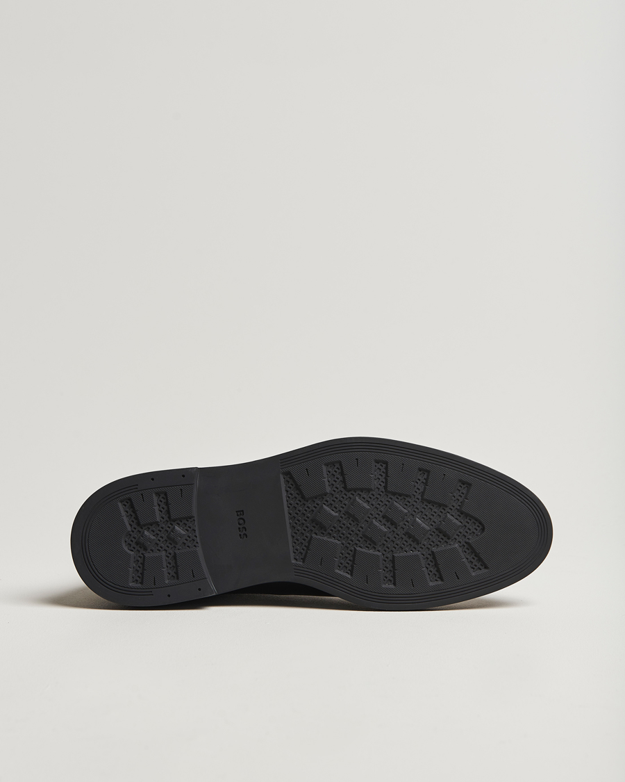 Herr | BOSS BLACK Calev Leather Chelsea Boot Black | BOSS BLACK | Calev Leather Chelsea Boot Black