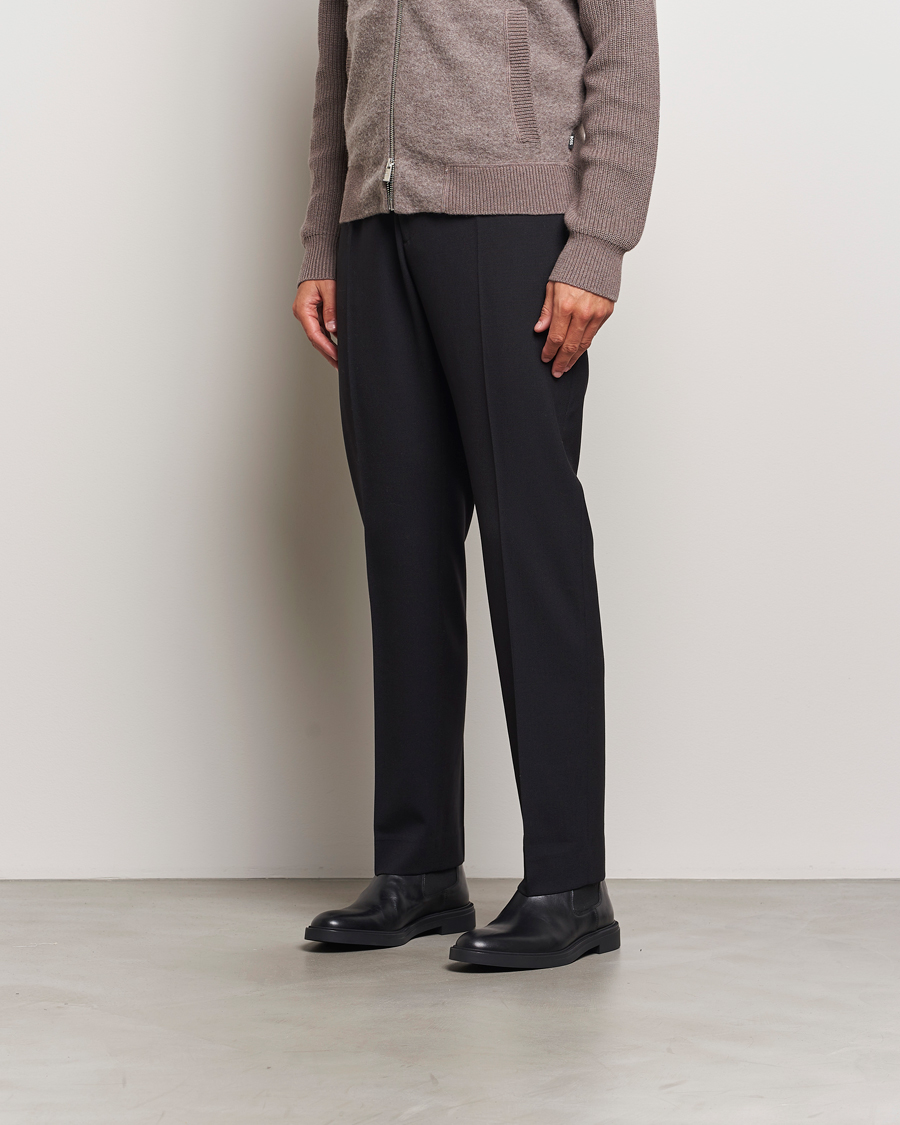 Herr | BOSS BLACK Calev Leather Chelsea Boot Black | BOSS BLACK | Calev Leather Chelsea Boot Black