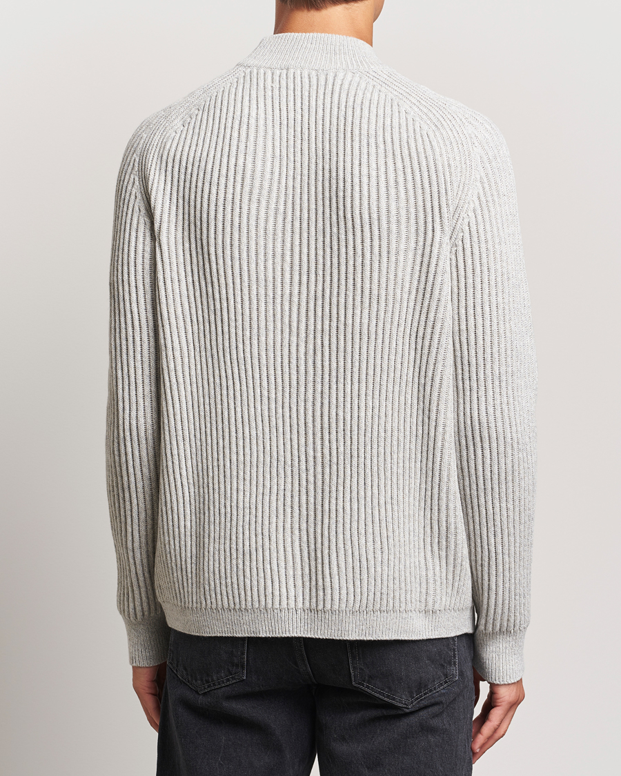 Herr | Tröjor | BOSS ORANGE | Kearth Rib Knitted Polo Light Beige