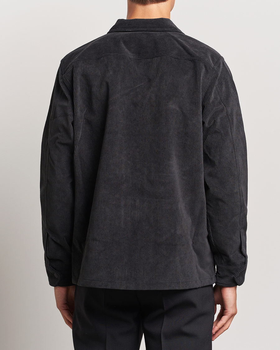 Herr | Skjortor | BOSS ORANGE | Lozzy Brushed Overshirt Black