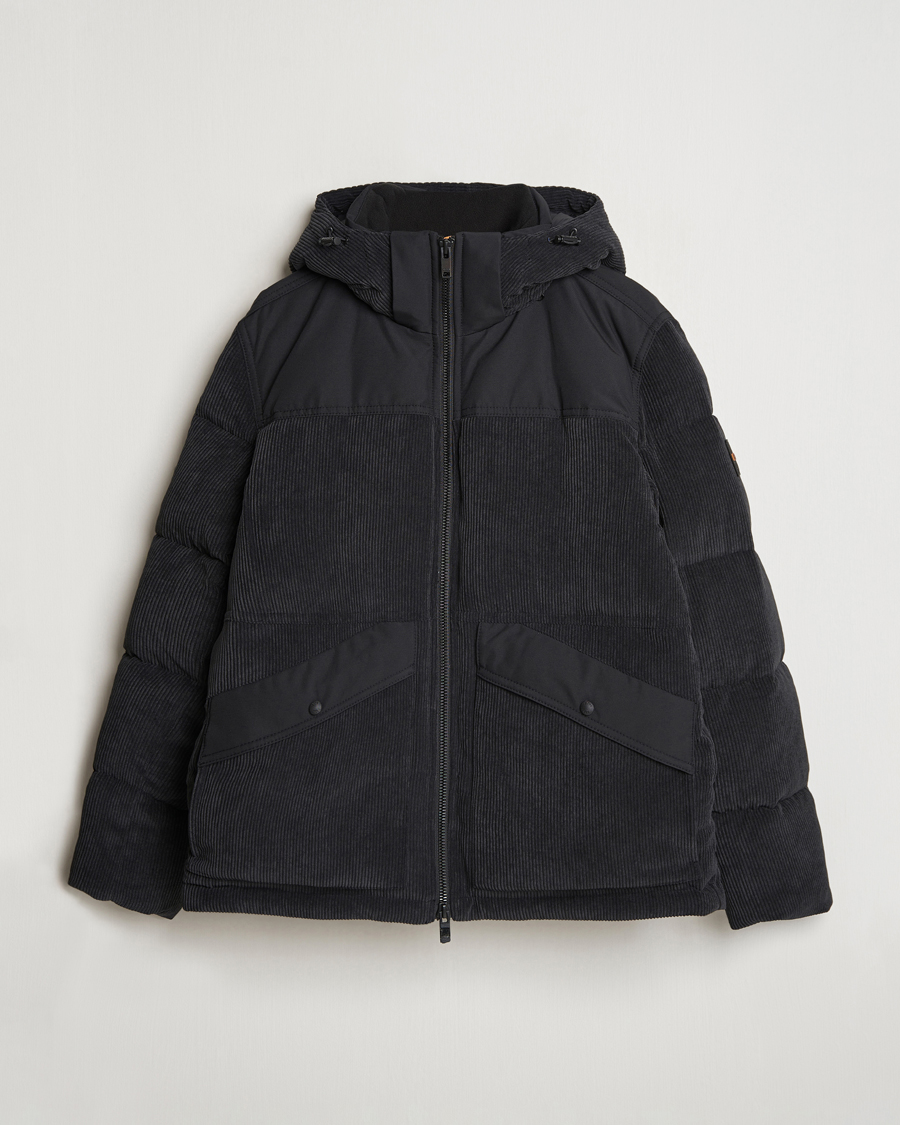 Herr | Jackor | BOSS ORANGE | Odope Padded Corduroy Jacket Black