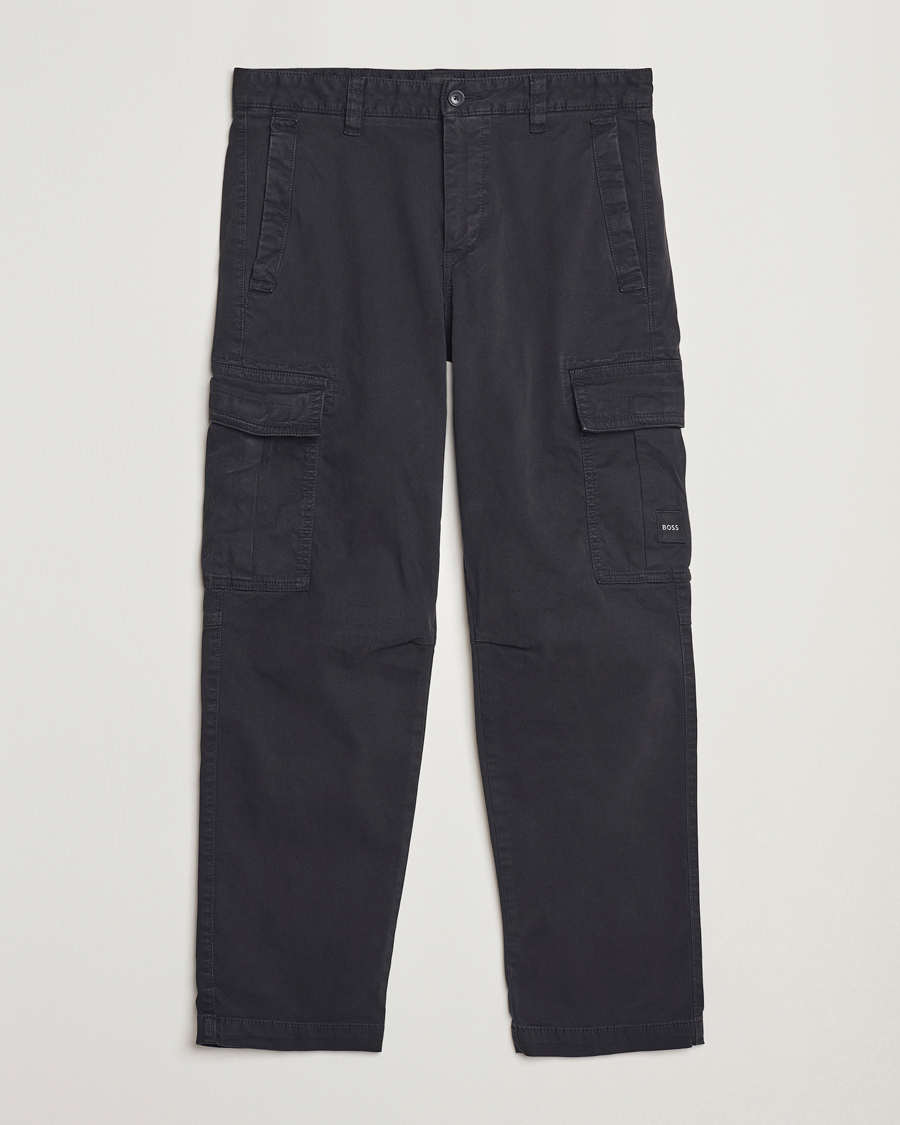 Herr | Byxor | BOSS ORANGE | Sisla Cargo Pants Black