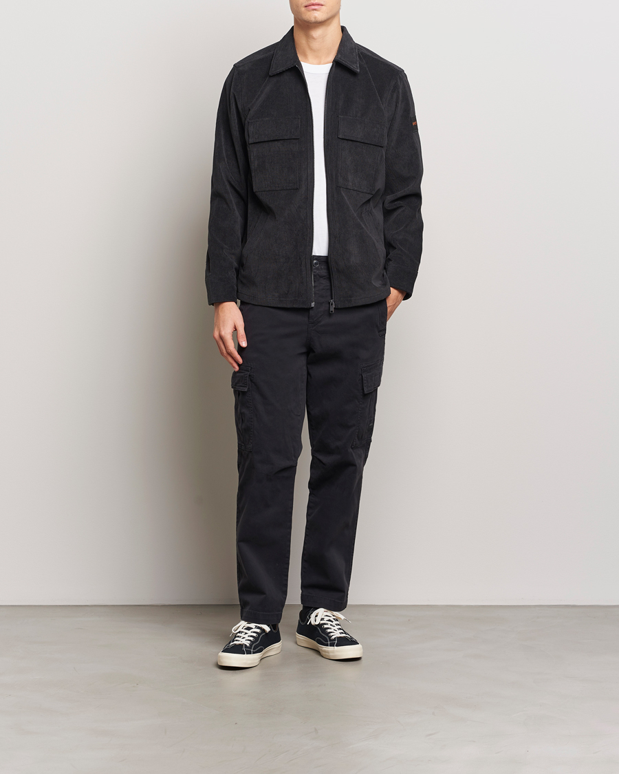 Herr | Byxor | BOSS ORANGE | Sisla Cargo Pants Black