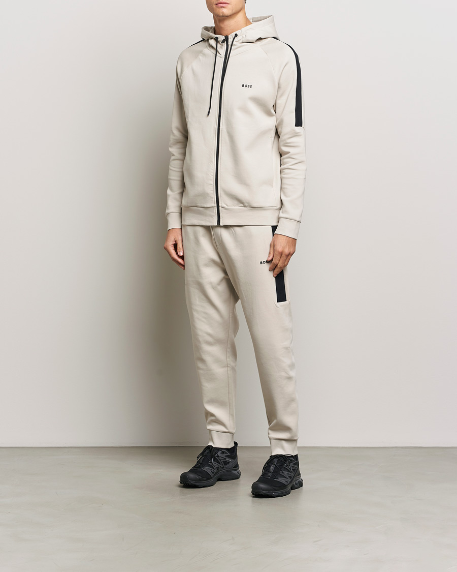 Herr | Tröjor | BOSS GREEN | Tracksuit Set Light Beige