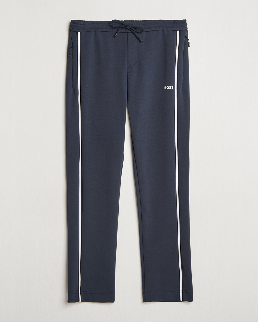 Herr | Byxor | BOSS GREEN | Hadim Sweatpants Dark Blue