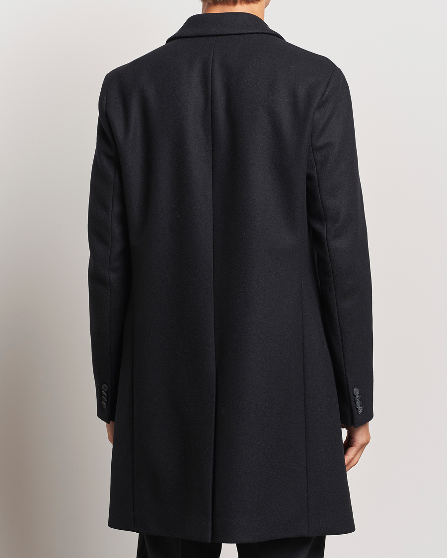Herr | Jackor | HUGO | Migor Wool Coat Black