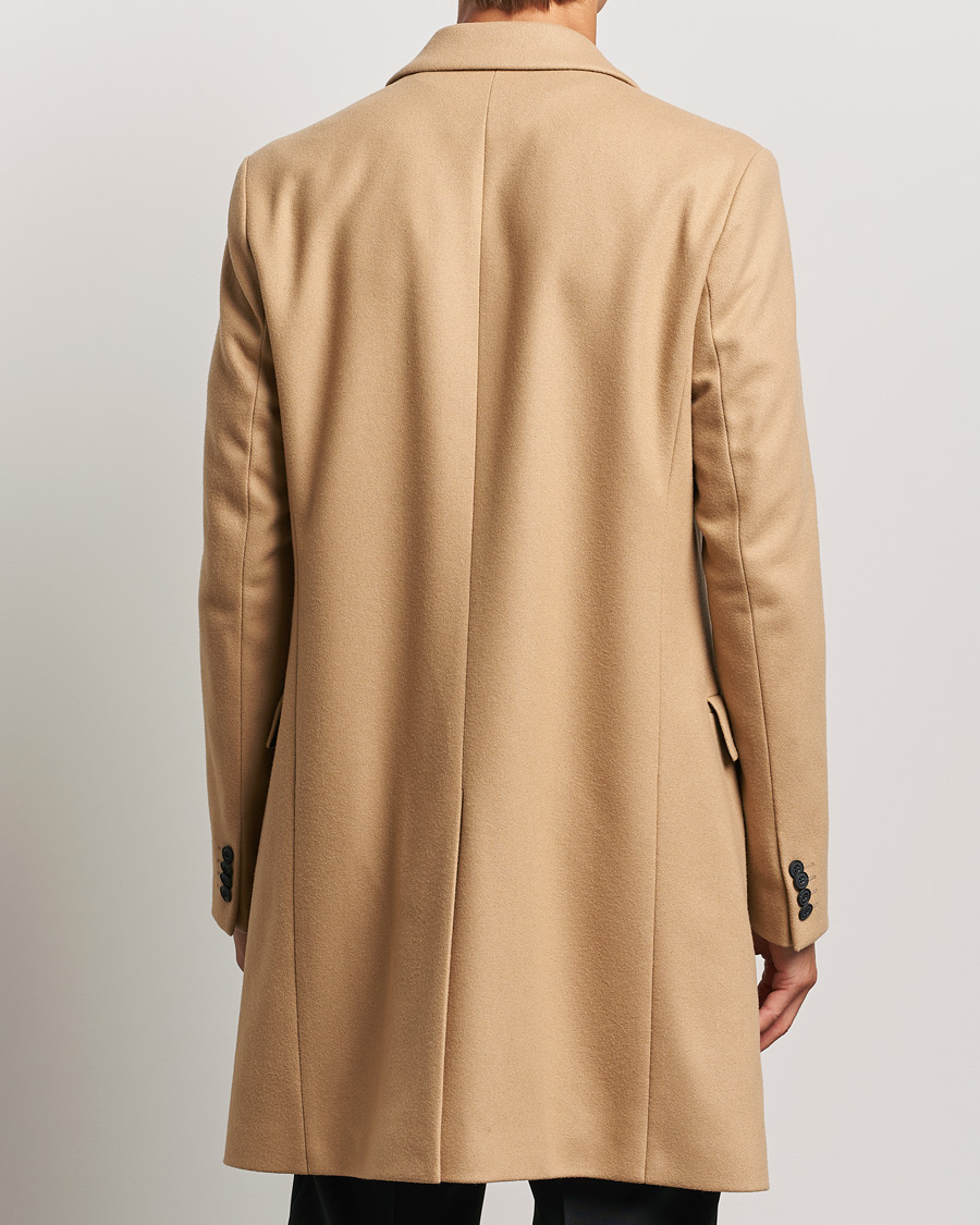 Herr | Jackor | HUGO | Migor Wool Coat Medium Beige