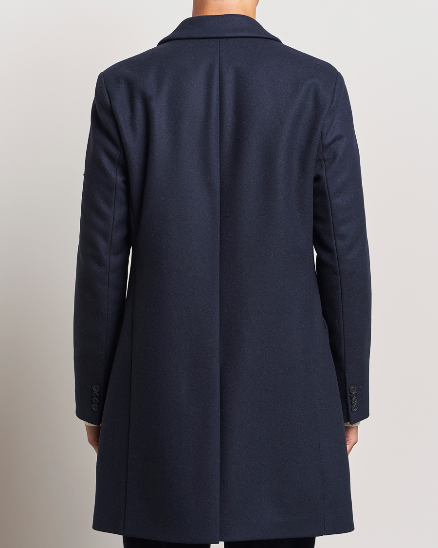 Herr | Jackor | HUGO | Migor Wool Coat Dark Blue