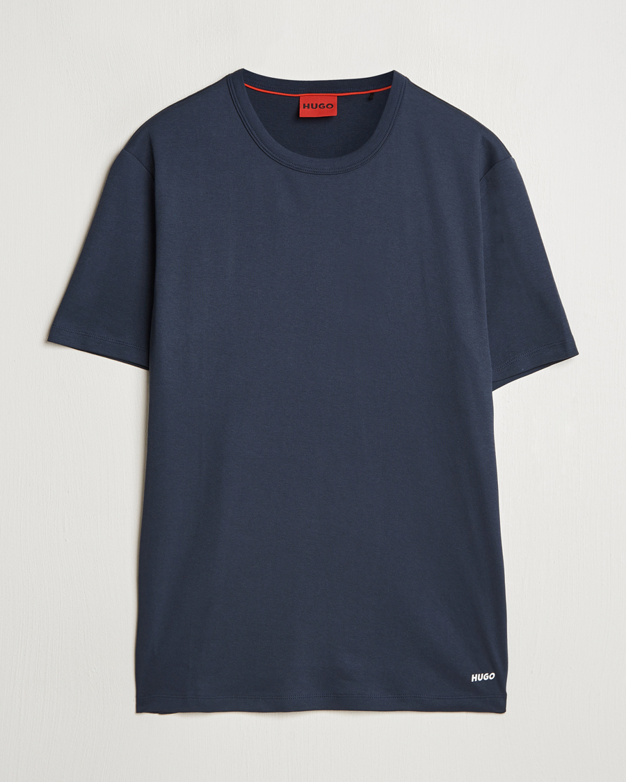 Herr | T-Shirts | HUGO | Dozy Crew Neck T-Shirt Dark Blue