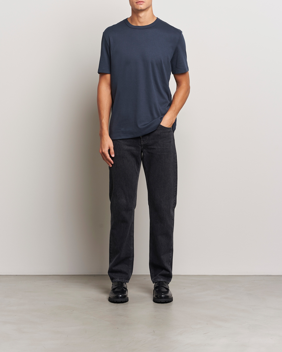 Herr | T-Shirts | HUGO | Dozy Crew Neck T-Shirt Dark Blue