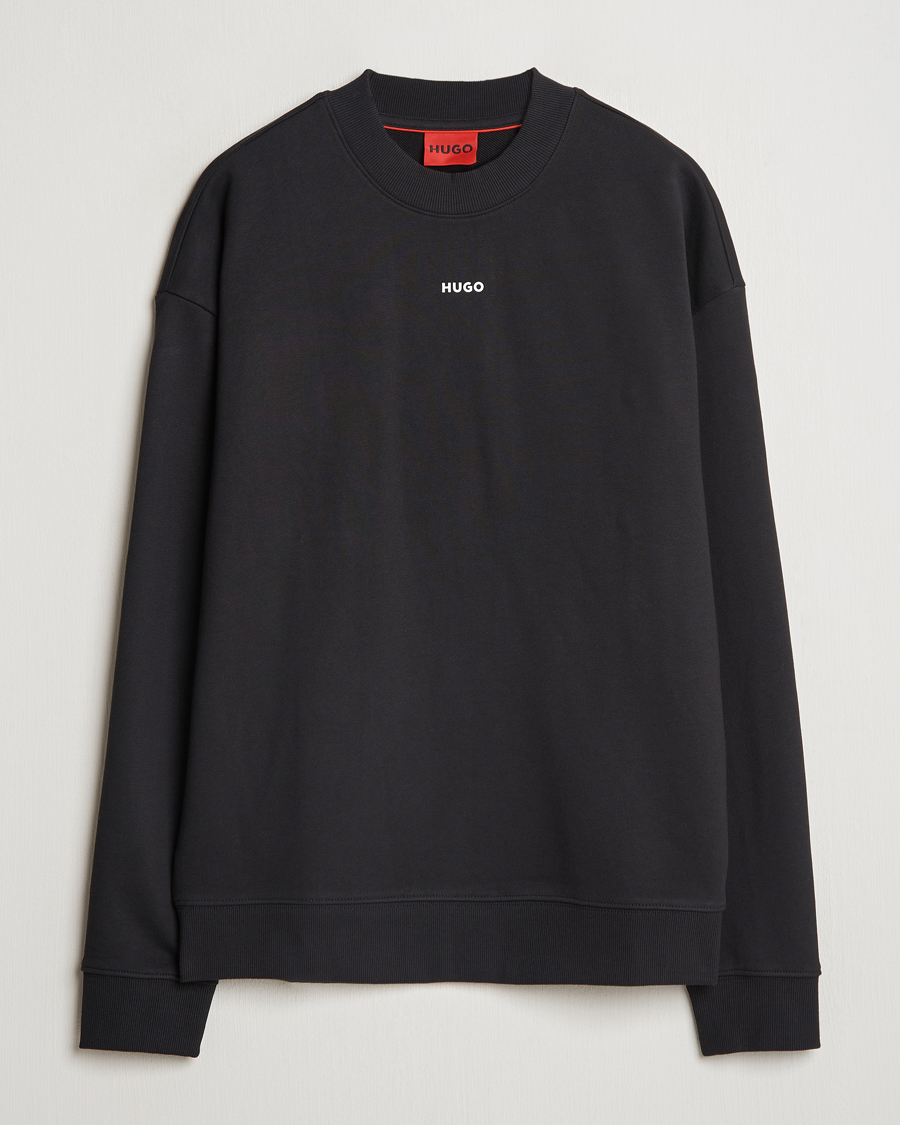 Herr | Tröjor | HUGO | Dapo Crew Neck Sweatshirt Black