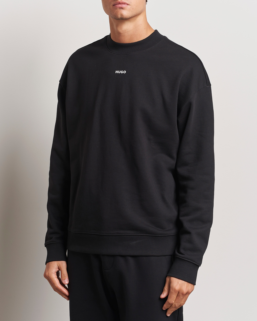 Herr | Tröjor | HUGO | Dapo Crew Neck Sweatshirt Black