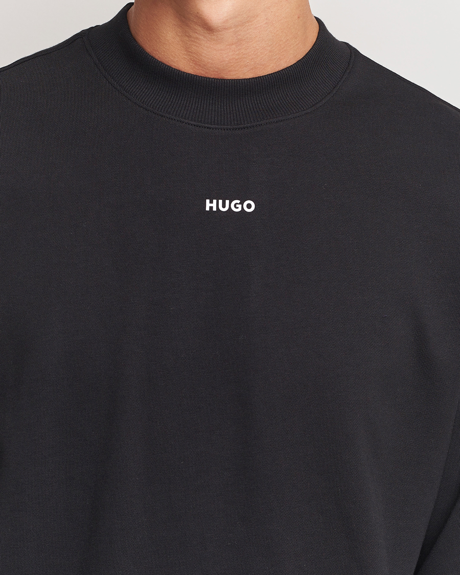 Herr | Tröjor | HUGO | Dapo Crew Neck Sweatshirt Black