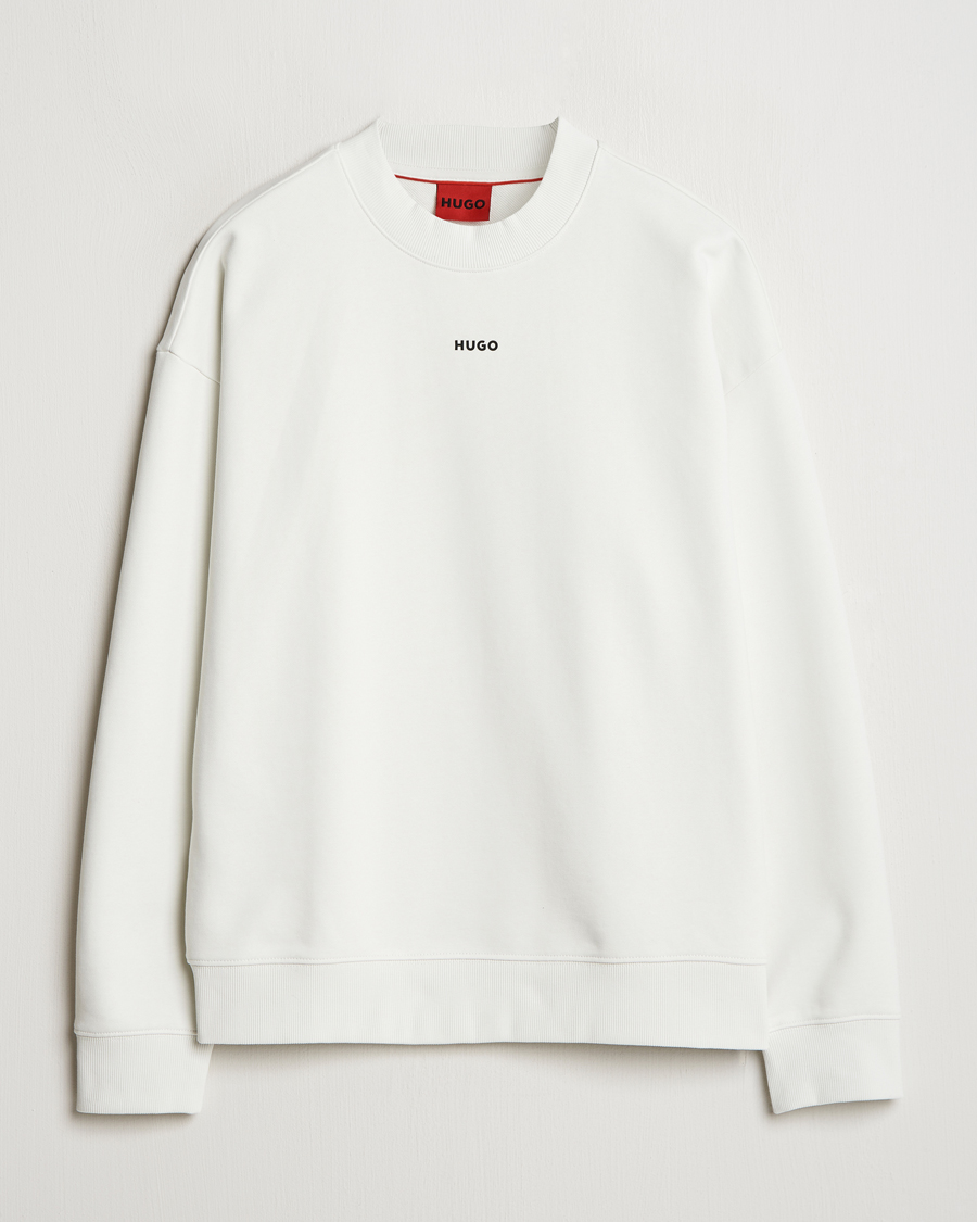 Herr | Tröjor | HUGO | Dapo Crew Neck Sweatshirt Off White