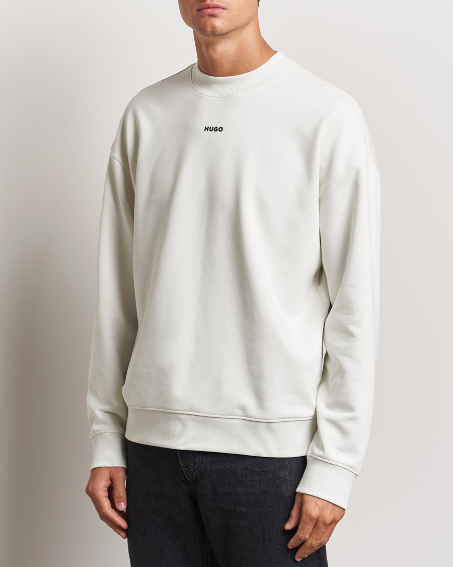 Herr | Tröjor | HUGO | Dapo Crew Neck Sweatshirt Off White