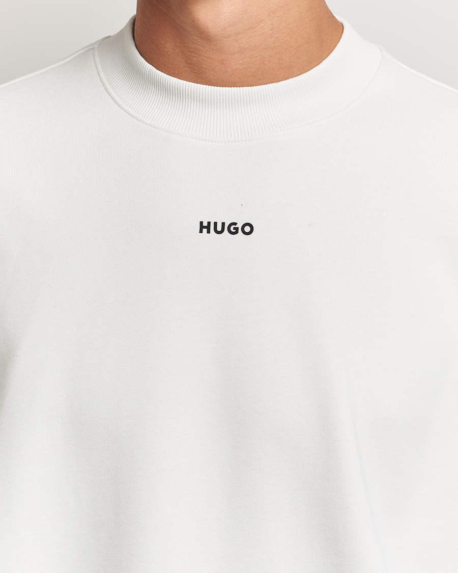 Herr | Tröjor | HUGO | Dapo Crew Neck Sweatshirt Off White