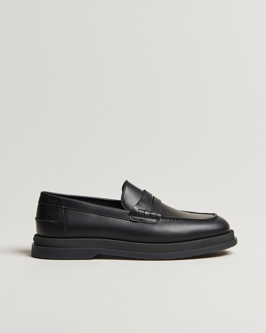 Herr | HUGO Chaol Leather Loafer Black | HUGO | Chaol Leather Loafer Black