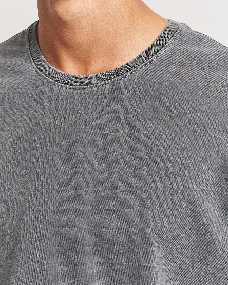 Herr | T-Shirts | Jeanerica | Ruben Crew Neck T-Shirt Washed Black