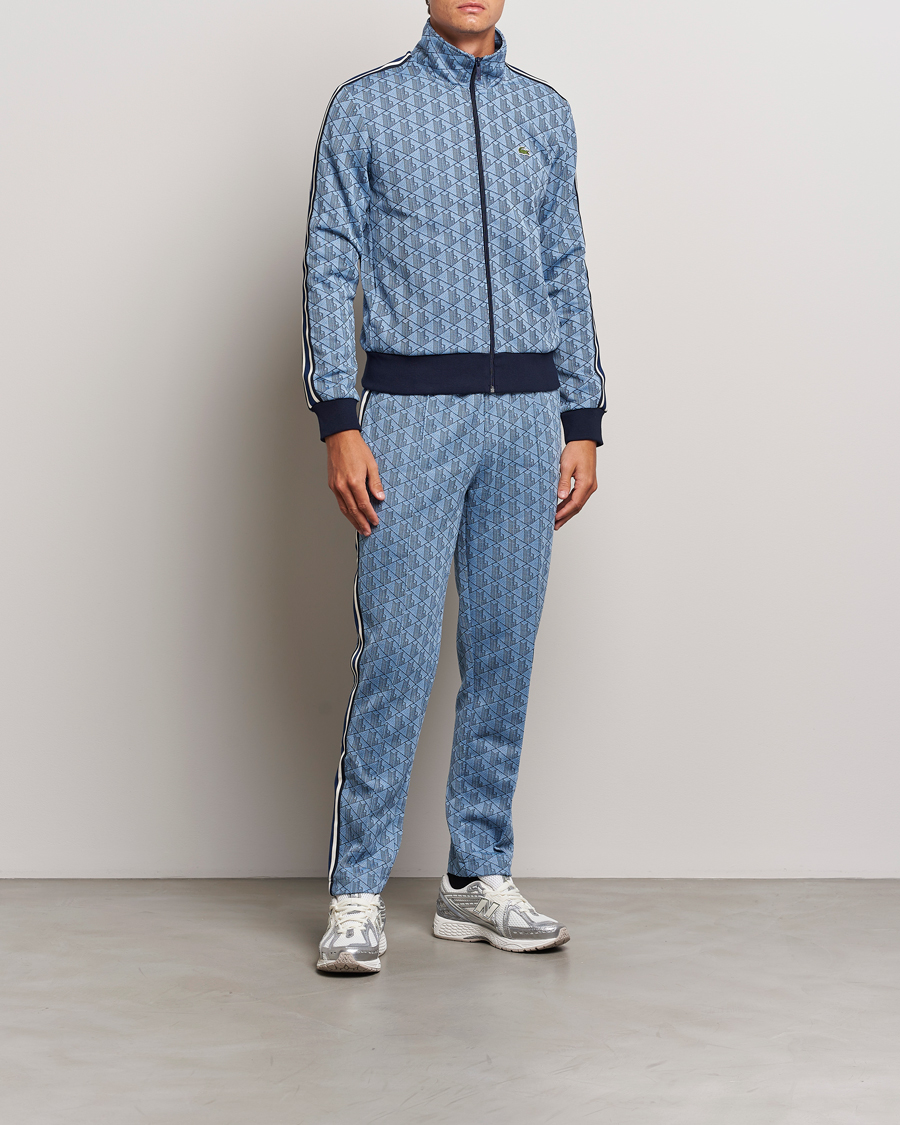Herr | Tröjor | Lacoste | Monogram Track Jacket Rill/Globe