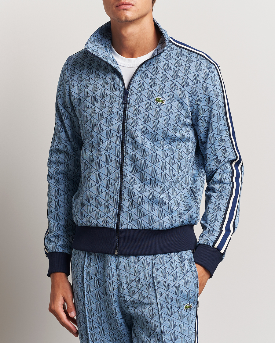 Herr | Tröjor | Lacoste | Monogram Track Jacket Rill/Globe
