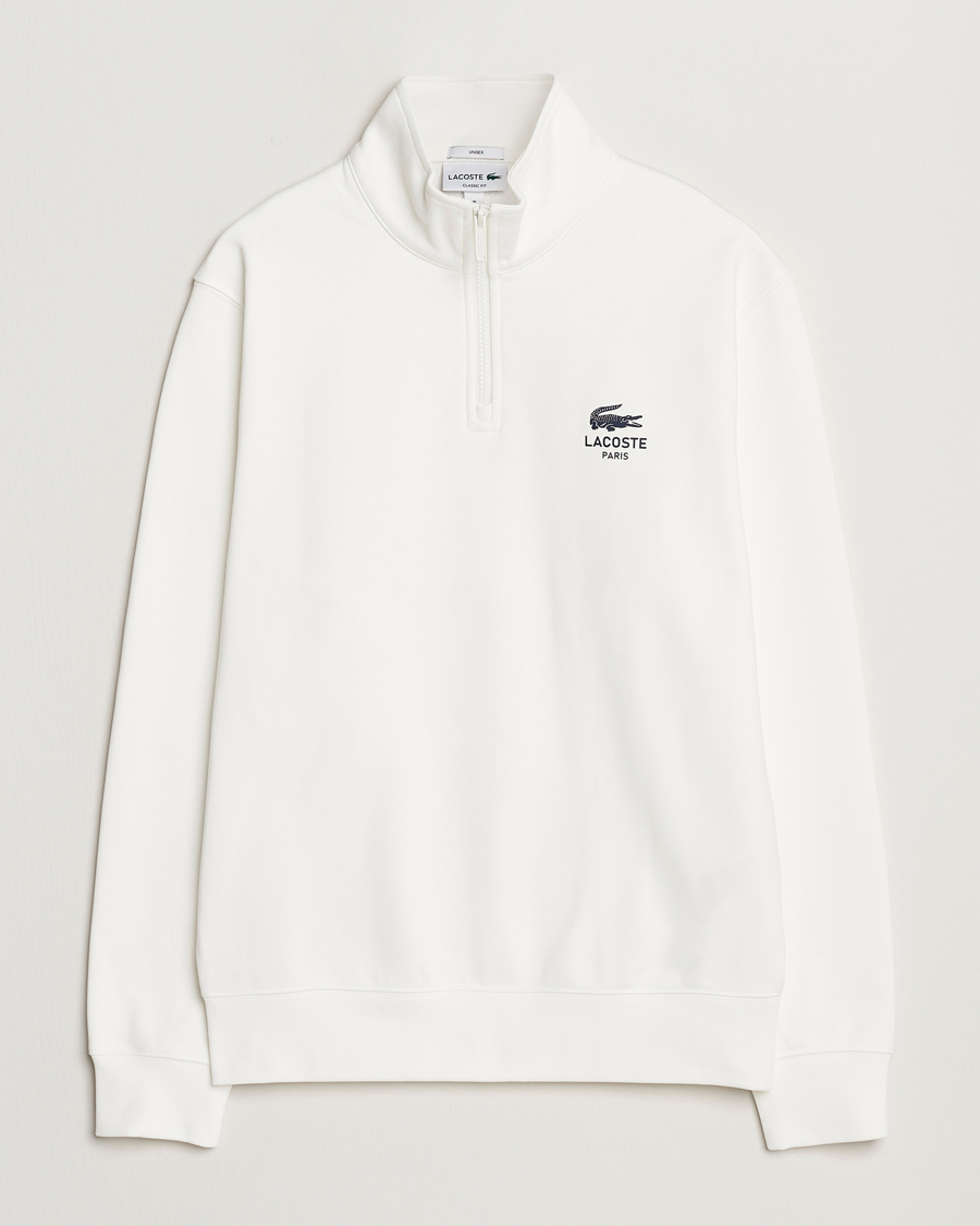 Herr | Tröjor | Lacoste | Paris Half Zip Sweatshirt Flour