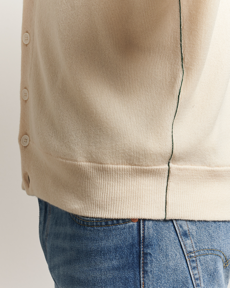 Herr | Tröjor | Lacoste | Carded Wool Cardigan Lapland