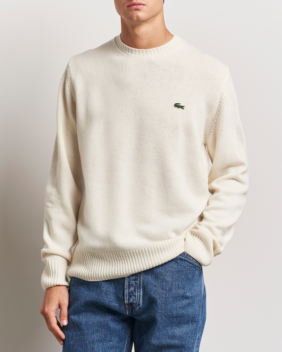 Herr | Tröjor | Lacoste | Carded Wool Crew Neck Lapland