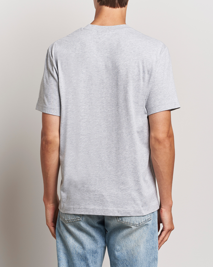 Herr | T-Shirts | Lacoste | Crew Neck T-Shirt Silver Chine