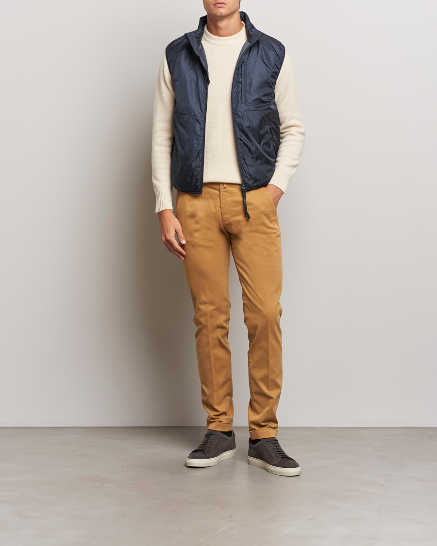Herr | Byxor | Briglia 1949 | Slim Fit Cotton Stretch Chino Camel