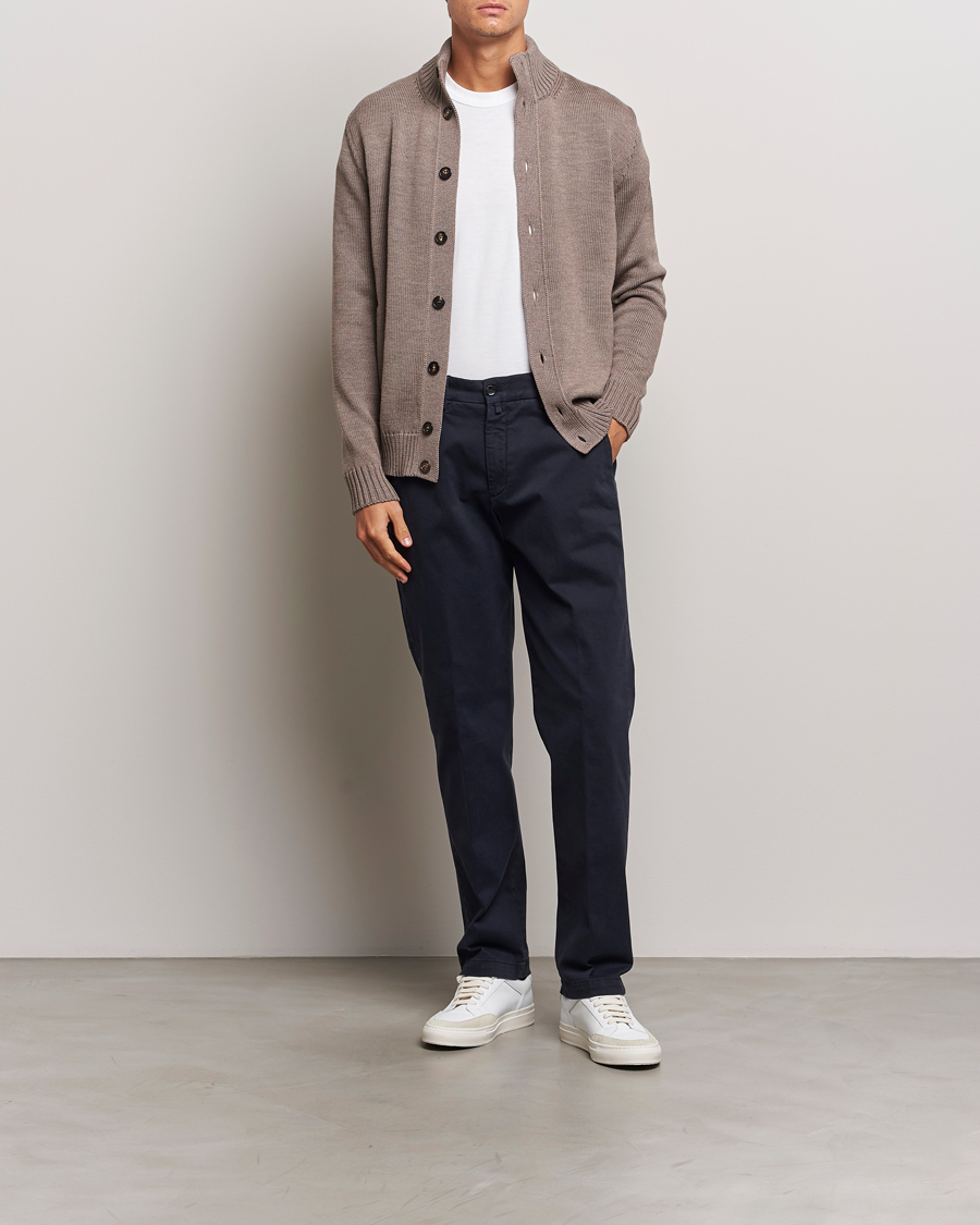 Herr | Byxor | Briglia 1949 | Soho Tailored Easy Fit Chino Navy