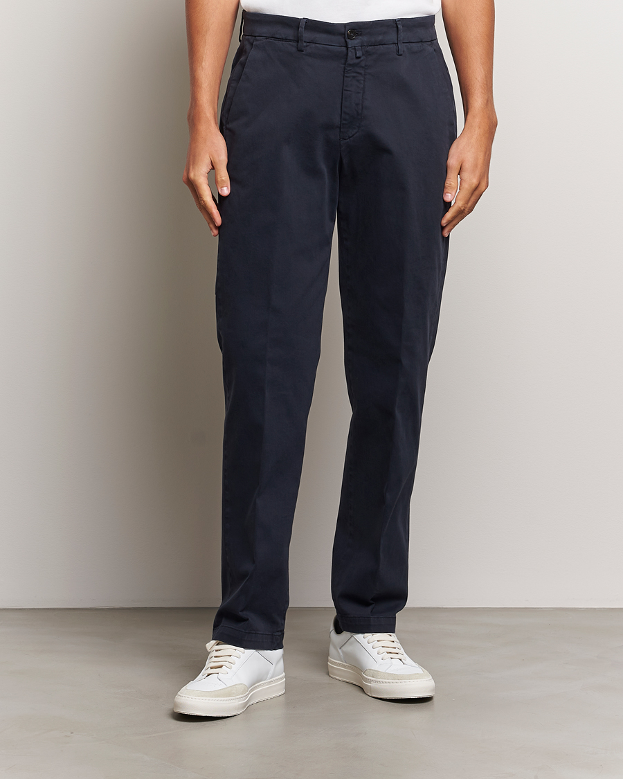 Herr | Byxor | Briglia 1949 | Soho Tailored Easy Fit Chino Navy