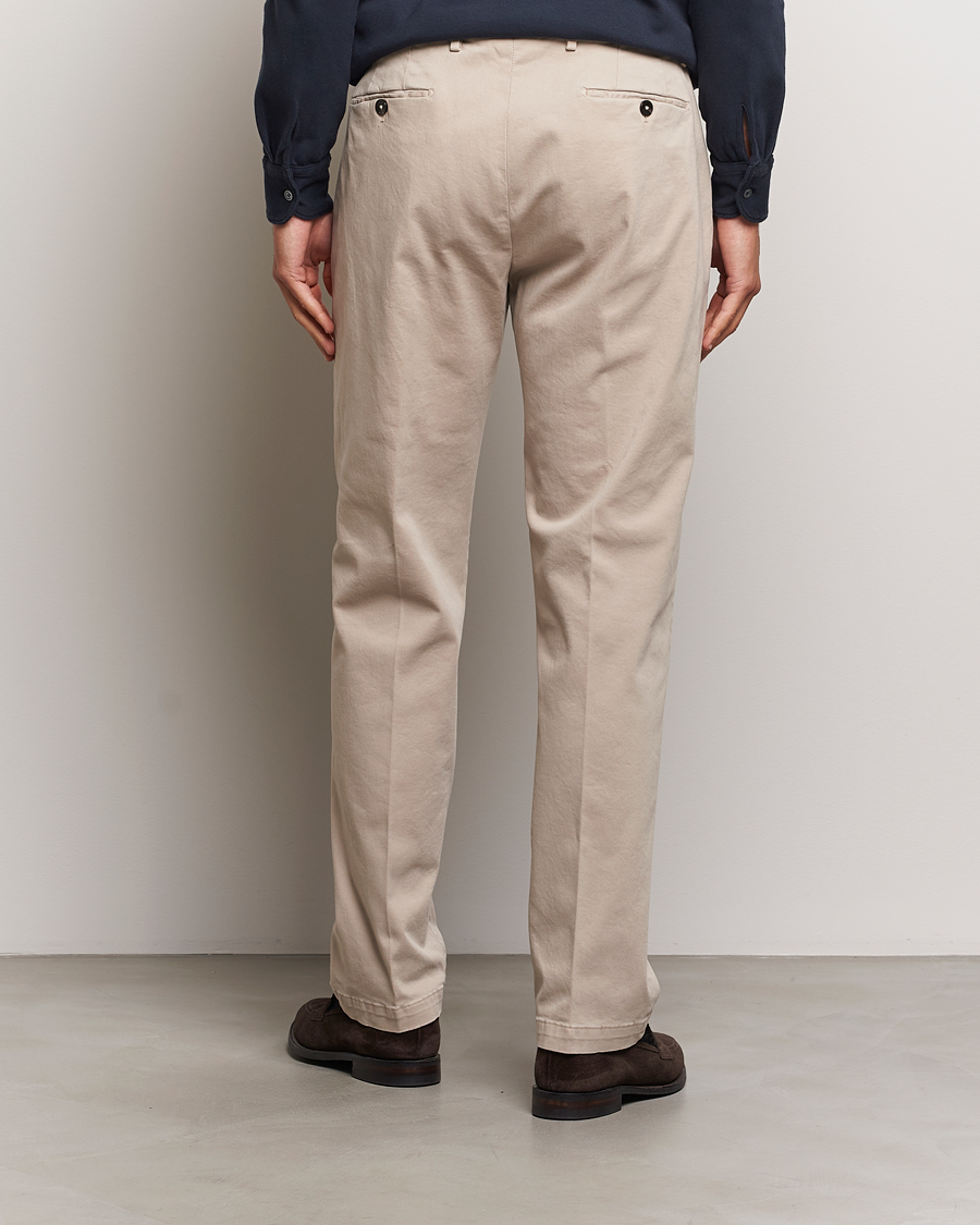 Herr | Byxor | Briglia 1949 | Soho Tailored Easy Fit Chino Beige