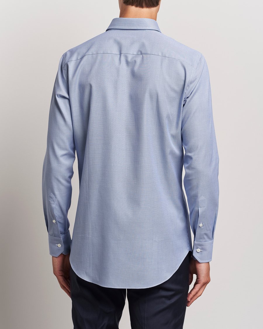 Herr | Skjortor | Brioni | Slim Fit Micro Structure Dress Shirt Light Blue