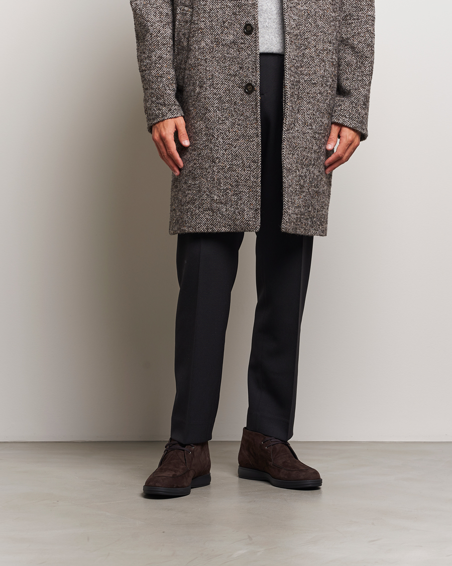 Herr | Brioni Journey Desert Boots Dark Brown Suede | Brioni | Journey Desert Boots Dark Brown Suede