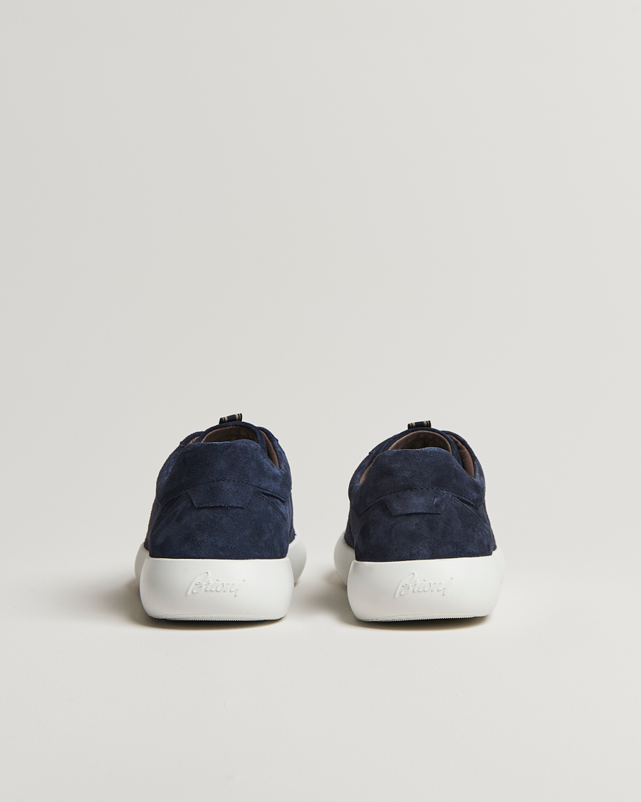 Herr | Brioni Cassetta Sneakers Navy Suede | Brioni | Cassetta Sneakers Navy Suede