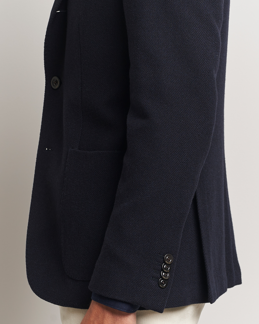 Herr | Kavajer | Boglioli | K Jacket Wool/Cashmere Blazer Navy