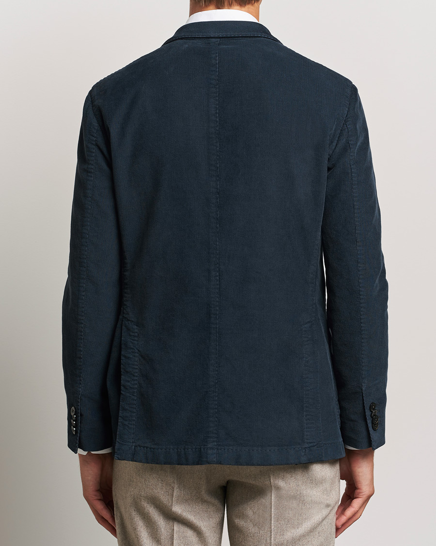 Herr | Kavajer | Boglioli | K Jacket Corduroy Blazer Navy