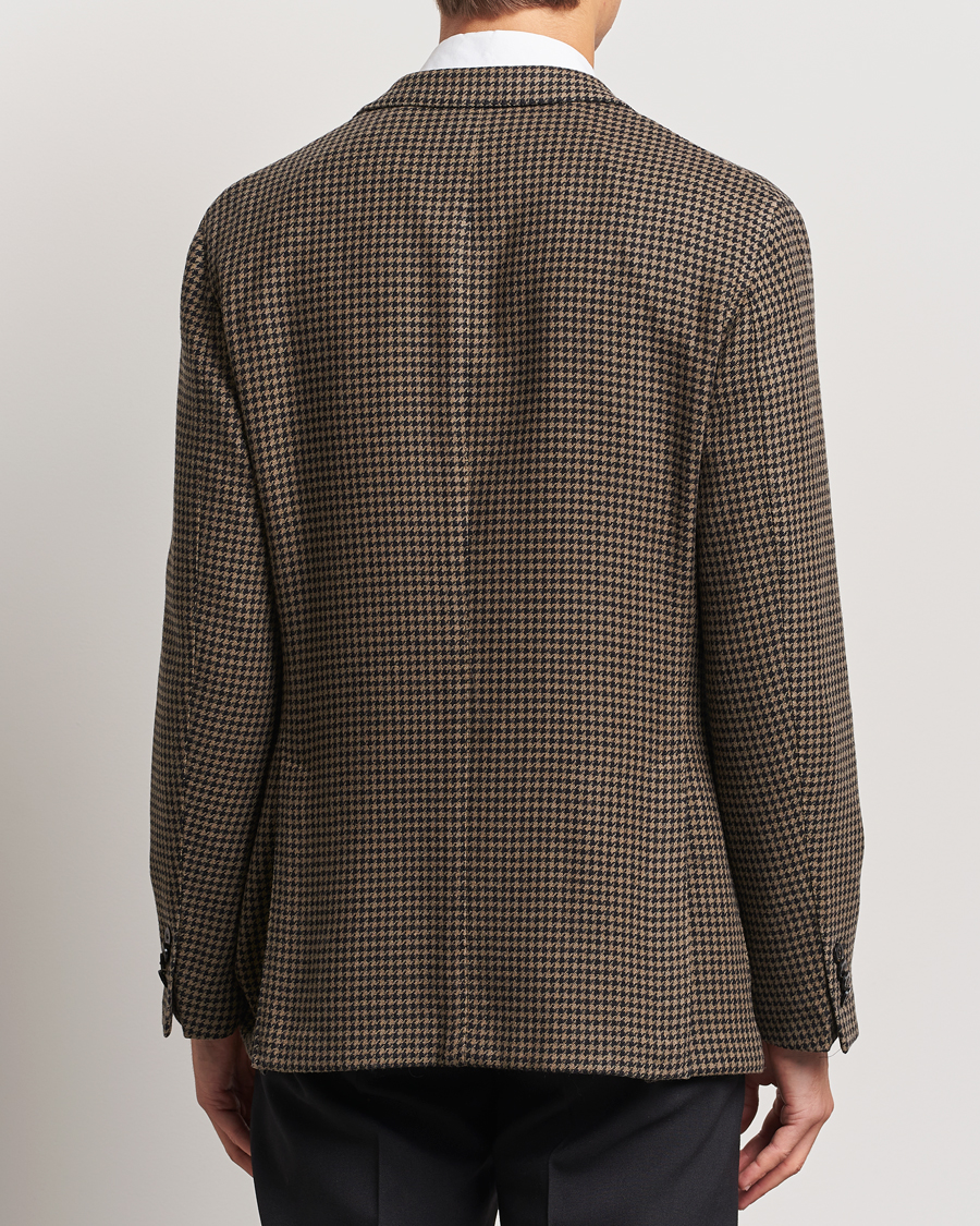 Herr | Kavajer | Boglioli | K Jacket Houndstooth Wool Blazer Brown