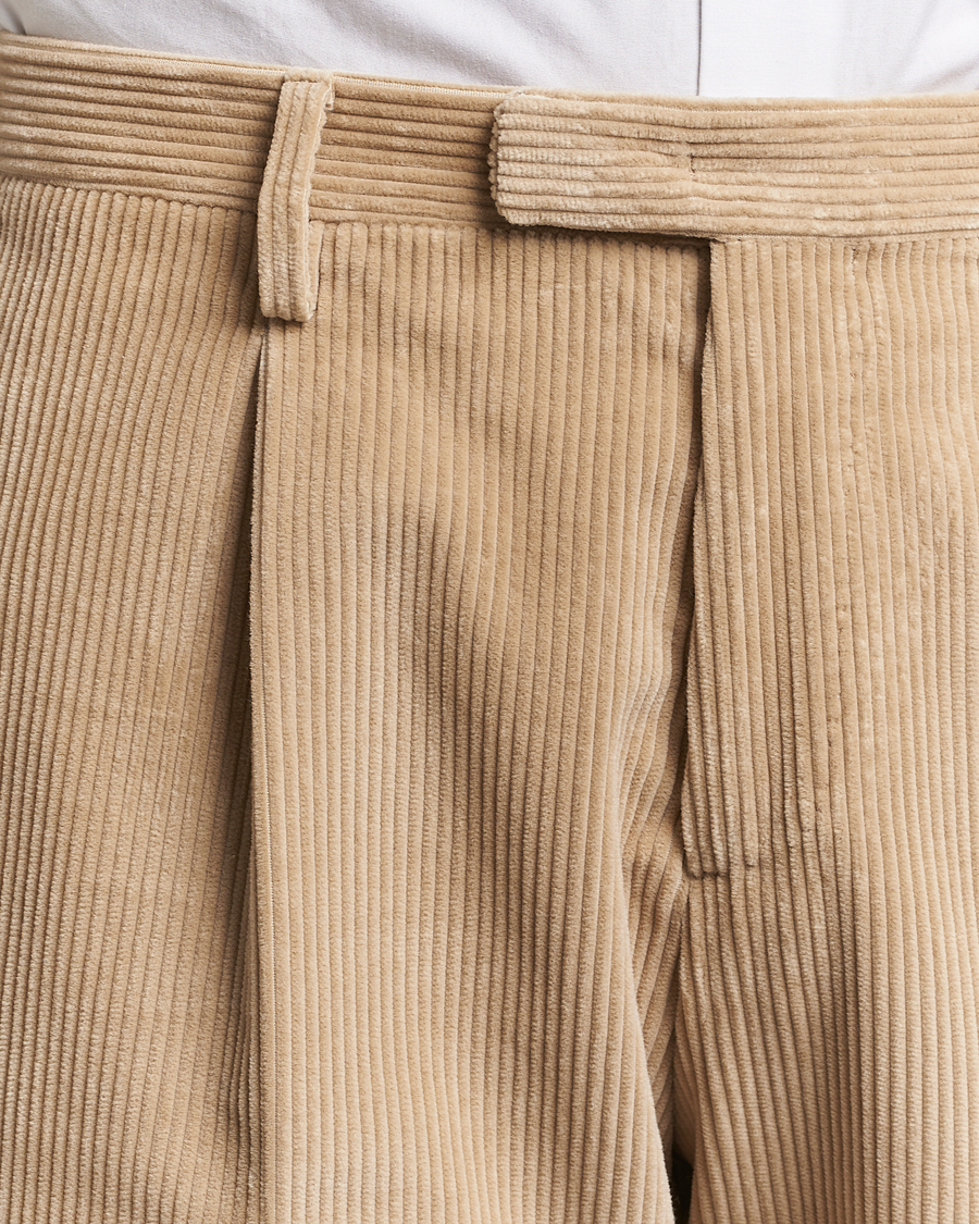 Herr | Kostymer | Boglioli | K Jacket Wale Corduroy Suit Beige