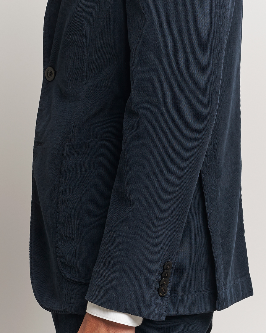 Herr | Boglioli K Jacket Baby Corduroy Suit Navy | Boglioli | K Jacket Baby Corduroy Suit Navy